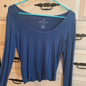 Soft and sexy long sleeve shirt